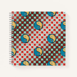 Fische & Feuer Tiger Notizblock