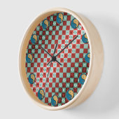 Fische & Feuer Tiger Uhr (Winkel)