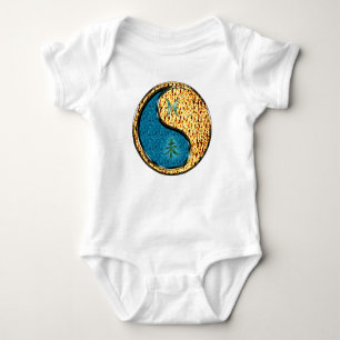 Fische & Feuer Ziege Baby Strampler