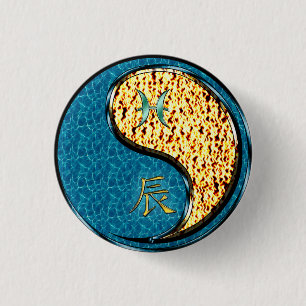 Fische & Feuerdrache Button