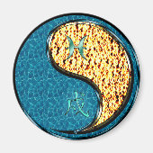 Fische & Feuerhund Magnet (Vorne)