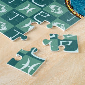 Fische & Feuerschlange Puzzle (Seite)