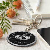 Fische ♓ Fisch - Zodiaka-Zeichen Schlüsselanhänger (Seite)