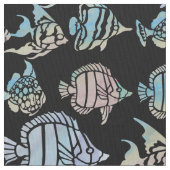 Fische, Fische, Fische und mehr Fische Stoff (Nahaufnahme)