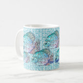 Fische Fische Kaffeetasse (Vorderseite Links)
