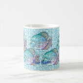 Fische Fische Kaffeetasse (Mittel)