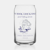 Fische Fischerei Fischer Trinkbehälter kann Glas B (Vorderseite)