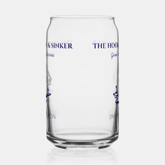 Fische Fischerei Fischer Trinkbehälter kann Glas B (Links)