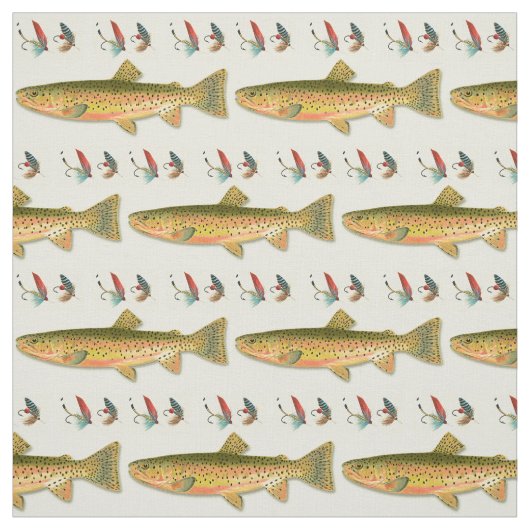 Fische: Fischfang Stoff (Muster)