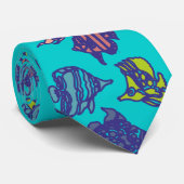 Fische fish fishes krawatte (Gerollt)