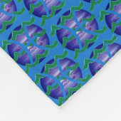 Fische Fleecedecke (Ecke)