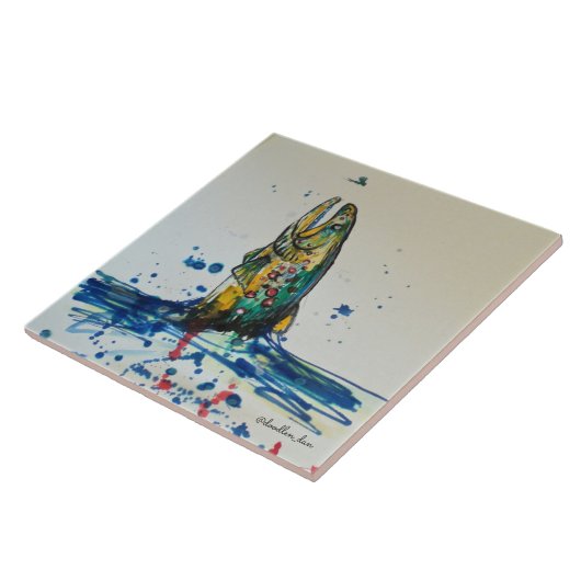 Fische Fliese (Seite)