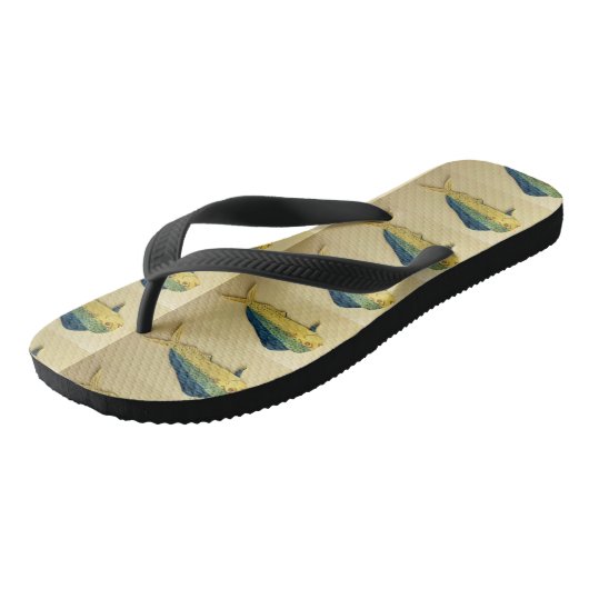 Fische Flip Flops Badesandalen (Schrägansicht)