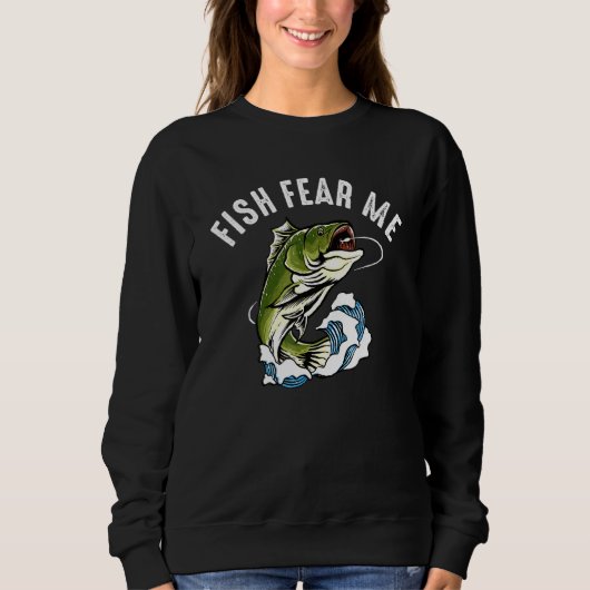 Fische fürchten mich sweatshirt (Vorderseite)