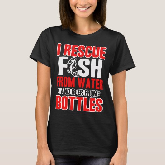 Fische fürchten mich T-Shirt (Vorderseite)