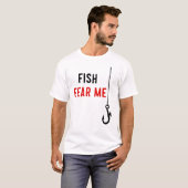 Fische fürchten mich T-Shirt (Vorne ganz)