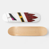 Fische gegen. Das mächtige Godzilla Skateboard (Horizontal)