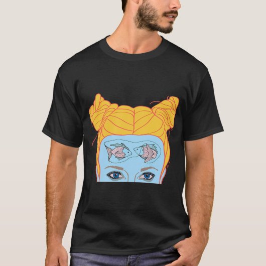 Fische Geist T-Shirt (Vorderseite)
