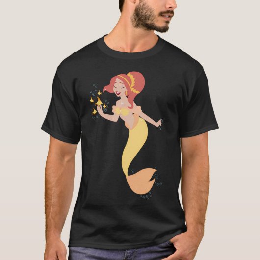 Fische - Gelb T-Shirt (Vorderseite)