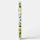 Fische glänzende Sandstruktur Kaleidoskop, grün vo Case-Mate iPhone Hülle (Rückseite / Links)