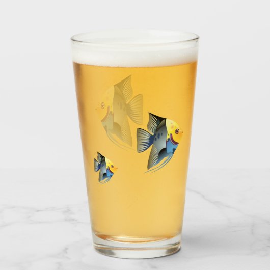 Fische Glas (Vorne (Gefüllt))