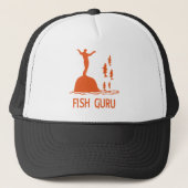 Fische Guru Truckerkappe (Vorderseite)