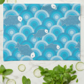 Fische Handtuch (Gefaltet)