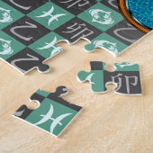 Fische & Holz Kaninchen Puzzle (Seite)