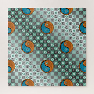 Fische & Holz Kaninchen Puzzle