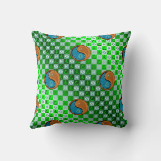 Fische & Holz Ziege Kissen