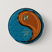 Fische & Holzratte Button (Vorderseite)