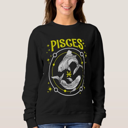 Fische Horoskop Sweatshirt (Vorderseite)