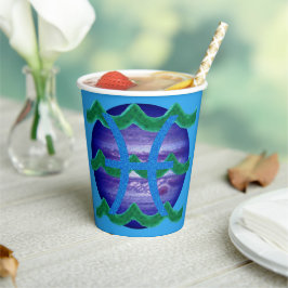 Fische Hot Cups Pappbecher