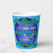 Fische Hot Cups Pappbecher (Vorderseite)