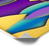 Fische im Himmel und in der Ostsee Poster (Ecke)