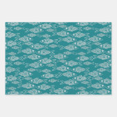 Fische im Meer Geschenkpapier Set (Vorderseite 2)