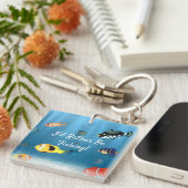 Fische im Ozean  Schlüsselanhänger (Vorderseite rechts)