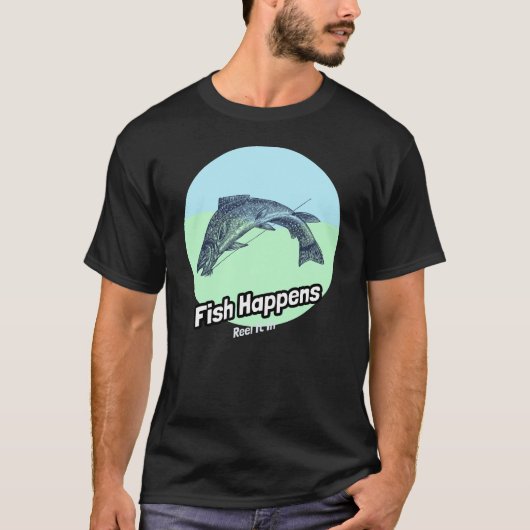 Fische im T - Shirt (Vorderseite)
