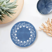 Fische in Blau und Weiß Getränkeuntersetzer