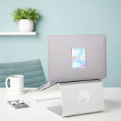 Fische in der Meereskunst Aufkleber (Laptop auf Schreibtisch)