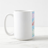 Fische in der Meereskunst Kaffeetasse (Links)
