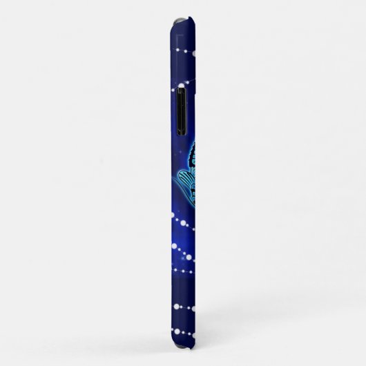 Fische in dunkelblau II Case-Mate iPhone Hülle (Hinten/Rechts)