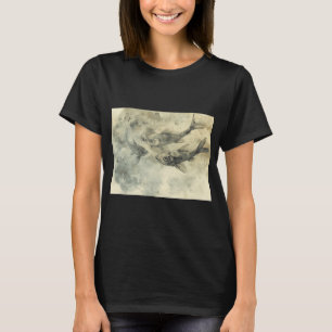 Fische in einem Aquarium Aquarellskizze T-Shirt