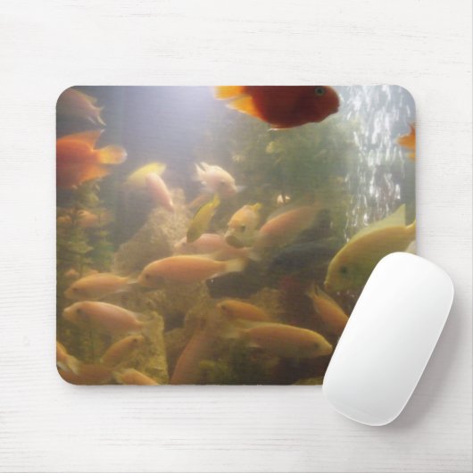 Fische in einem Aquarium Mousepad (Mit Mouse)