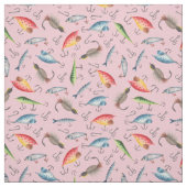 Fische in Rosa Stoff (Muster)