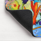 Fische in unserer Garten-Mausunterlage Mousepad (Ecke)