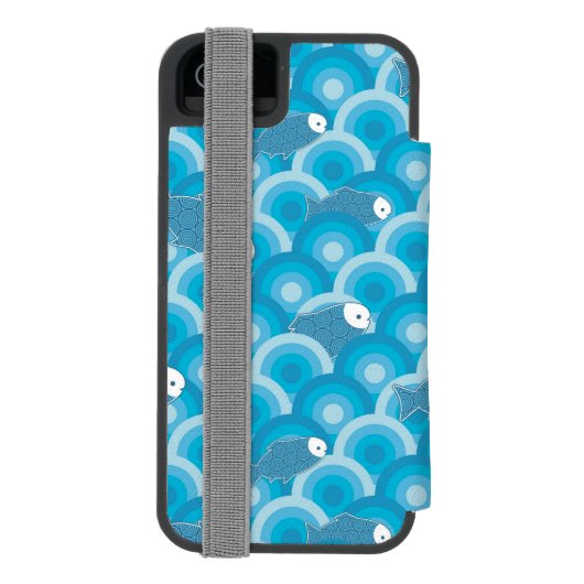 Fische Incipio iPhone Geldbeutel-Hülle (Folio Rückseite)