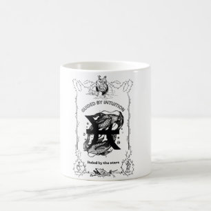 Fische Intuition Himmelsdesign Kaffeetasse