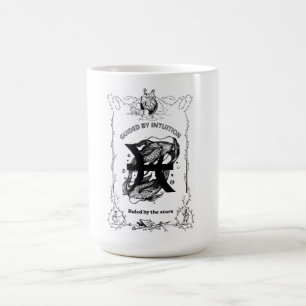 Fische Intuition Himmelsdesign Kaffeetasse