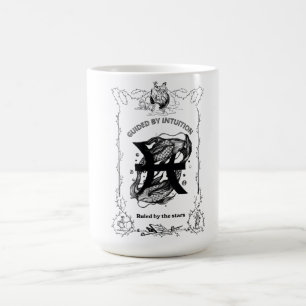 Fische Intuition Himmelsdesign Kaffeetasse
